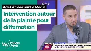 Adel Amara dans Le Média  Israël  Palestine • plainte pour diffamation • explication [upl. by Fredie]