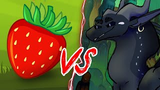 Darkstalker vs Strawberry Epic Rap Battle of Pyrrhia [upl. by Yelruc395]