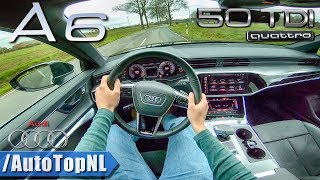 2019 Audi A6 50 TDI Quattro SLine POV Test Drive by AutoTopNL [upl. by Lyle624]