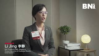 BNI Singapore Member Success Story  Li Jing  Grow With BNI [upl. by Analos]