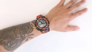 How To Use The Stopwatch on Your Armitron Digital Watch [upl. by Ardene]