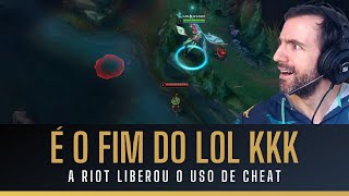 MAP HACK NO LOL COMO VER PELAS PAREDES SEM USAR PROGRAMA É O FIM DO LOL KKK [upl. by Weinstein]