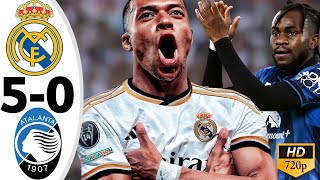 Real madrid vs Atalanta 50  Super Cup All Goals amp Highlights 2024 [upl. by Ellene]