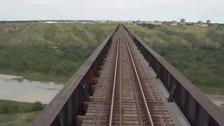 Lethbridge High Level bridge HIDEF [upl. by Ahsiem]