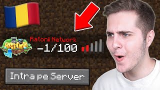 Testez SERVERE de MINECRAFT din ROMANIA  🤬 [upl. by Adeys]