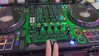 Pioneer DDJ FLX10 crossfader settings [upl. by Mosier266]