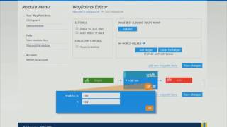 SmartBots Waypoints Navigator Module  Demonstration Video [upl. by Werda231]