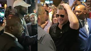 FINDING CELEBRITIES IN LAS VEGAS Matt Damon LeBron James Jimmy Kimmel [upl. by Keating]