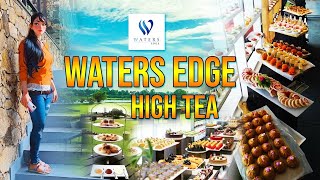 Unlimited High Tea Buffet එකකට යමුද Waters Edge  Sri Lanka High Tea Buffet buffet foodie viral [upl. by Aisenat]