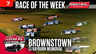 FULL RACE Lucas Oil CJ Rayburn Memorial at Brownstown Speedway  Sweet Mfg Race Of The Week [upl. by Baldwin]