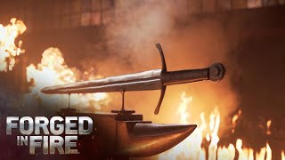 Forged in Fire DESTRUCTIVE Crusader Sword IMPALES the Final Round Season 4 [upl. by Atinaw271]