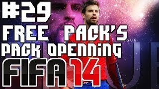 Fifa 14 Ultimate Team 29 PACK OPENNING  FIFA UT COIN STORE CFacecam [upl. by Etennaej]