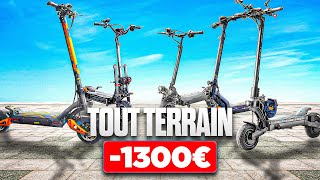 TOP 5 DES MEILLEURES TROTTINETTES ÉLECTRIQUES TOUT TERRAIN À MOINS DE 1300 EUROS  TOP 5 OFF ROAD [upl. by Hube]