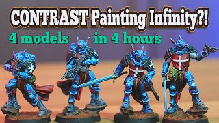 How to Paint PanOceania Hospitaller Knights  Military Orders  Corvus Belli Infinity [upl. by Noah]