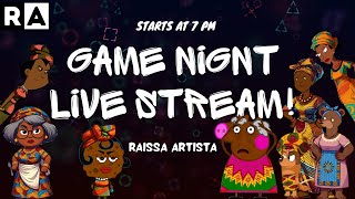 RAISSA ARTISTA GAME NIGHT LIVE STREAM 🎮🧩🎨 [upl. by Ree]