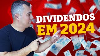 As Melhores Ações de Dividendos para 2024 AÇÕES BOAS e BARATAS [upl. by Animsay778]