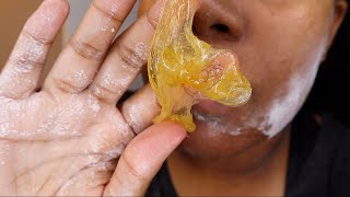 EASY DIY SUGAR WAX FOR BEGINNERS How to remove facial hair permanently  PCOS Keiona Celeste [upl. by Aietal492]