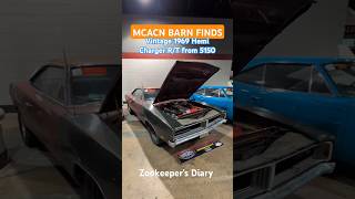 Barn Find Dodge 1969 HEMI Charger mcacn 2024 5150 Mopars automobile show Chicago IL CHRYSLER [upl. by Alac8]