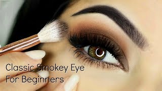 Beginners Smokey Eye Makeup Tutorial  Parts of the Eye  How To Apply Eyeshadow [upl. by Kimmi]