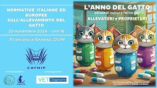 Normative italiane ed europee sull’allevamento del gatto [upl. by Eceirehs]