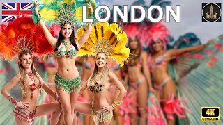 London NOTTING HILL CARNIVAL 2024  LONDON City Walking Tour [upl. by Traggat]