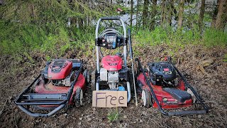 Restoring Junked Lawn Mowers and a Pressure Washer for FREE [upl. by Esten]