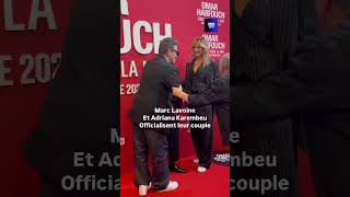 Marc Lavoine et Adriana Karembeu officialisent leur couple [upl. by Suiramad]