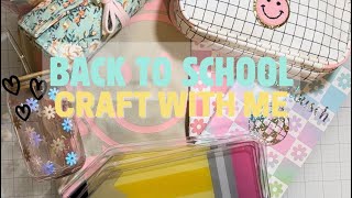 Back To School Craft With Me [upl. by Shannon76]