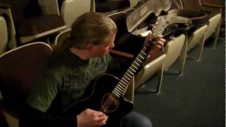 Jeff Loomis Recording Acoustic Guitar  Fastbackstudioscom [upl. by Ayila]