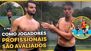 COMO FAZER TESTES FÍSICOS NO FUTEBOL  Vlog com Pedrão do GA [upl. by Ledarf333]