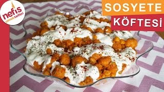 Sosyete Köftesi Tarifi  Bulgur Köftesi  Nefis Yemek Tarifleri [upl. by Porty]