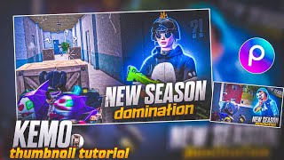 Make This Thumbnail Like Kemo amp Synzx In Picsart 🔥 [upl. by Quintilla]