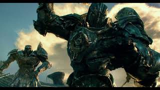 Transformers The Last Knight The Guardian Knights Punish Optimus Prime 4K [upl. by Maise]