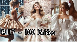 100 Satin Brides  White Wedding Dresses amp Petticoats [upl. by Teage]