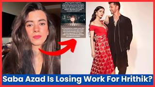 Is Saba Azad Paying Heavy Price For Dating Hrithik  Hrithik Roshan  Saba Azad  Article Skip [upl. by Ahsineb]