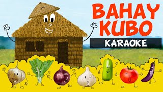 BAHAY KUBO KARAOKE  BEST VERSION 2021  Awiting Pambata [upl. by Lleinad673]