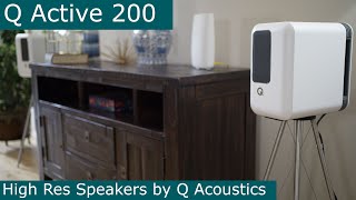 Q Active 200 Bookshelf Speaker  Setup and Review [upl. by Ane]