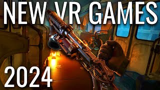 Best NEW Upcoming VR Games In 2024 [upl. by Cheston]