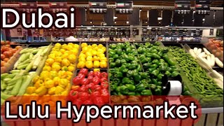 Indian Biggest Market Lulu Hypermarket Dubai  Prices and review [upl. by Jehovah232]