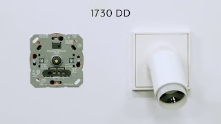 JUNG Draaidimmer Standaard led zonder neventoestelingang – 1730 DD [upl. by Eide535]