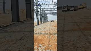 Construction of factory and Tower building Civil work psrinfraprojects [upl. by Bodwell]