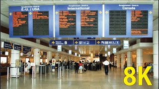 walking tour Montreal International Airport [upl. by Budd147]