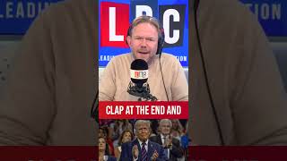 James OBrien reacts to Donald Trumps breathtakingly bonkers speech on childcare  LBC [upl. by Alroy267]