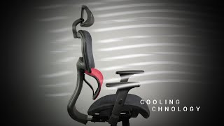 TechniSport™ AIRFLEX Cool Mesh Gaming Chair [upl. by Oina795]