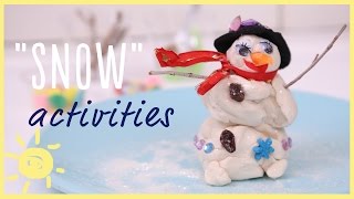 PLAY  Indoor quotSNOWquot Activities [upl. by Chamberlain]