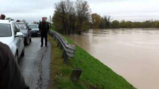 Piave Fossalta di Piave ponte di barche 2112010 h1020 [upl. by O'Callaghan]