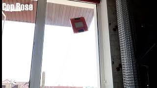 X6 Window Cleaning Robot to Clean Household Window Glass [upl. by Monetta]