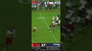 Louisville gets the game winning touchdown vs Virginia 👀 [upl. by Alby]