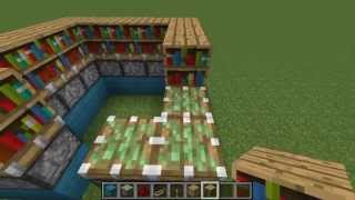 Mesa de encantamientos automática por niveles  Minecraft [upl. by Akinej]