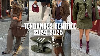 TENDANCES RENTRÉEAUTOMNE 2024 LES PIÈCES À AVOIR [upl. by Adnam]